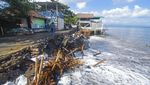 Bahaya, Bangunan Ini Terancam Amblas Gegara Abrasi Pantai di NTB