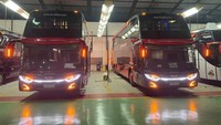Sebelumnya PO Juragan 99 Trans dikenal dengan layanan bus pariwisatanya. PO ini punya 14 armada bus pariwisata, terbagi menjadi satu armada Luxury, dua armada Premium, dan sebelas armada Executive. Foto: Yohan Setiawan/Adiputro