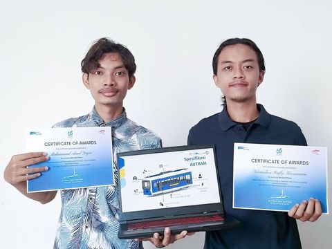 Mahasiswa Institut Teknologi Sepuluh Nopember (ITS) menggagas inovasi Autonomous Electric Tram (AUTRAM). Atau yang disebut trem tanpa pengemudi bertenaga baterai.