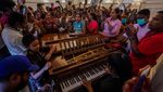 Kelakuan Warga di Istana Presiden Sri Lanka, Santai Bak Rumah Sendiri