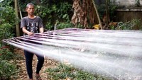 Benang yang dihasilkan Supandi ini biasanya digunakan untuk berbagai macam keperluan.