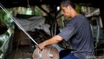 Wow... Di Jakarta Masih Ada yang Memintal Benang Secara Tradisional