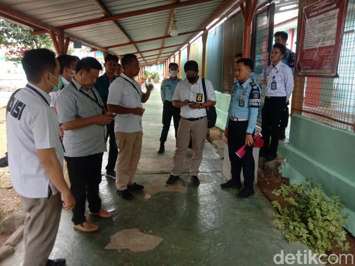 Penyidik Polda Lampung mendatangi lapas anak di Lampung.