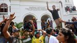 Giliran Kantor PM Sri Lanka yang Jadi Sasaran Demo