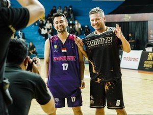 Misi Mulia Raffi Ahmad dan Gading Marten Saat Gelar Tanding Basket