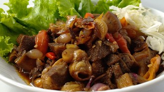 Resep Babat Gongso Khas Semarang, Lauk Pedas Manis yang Bikin Nagih