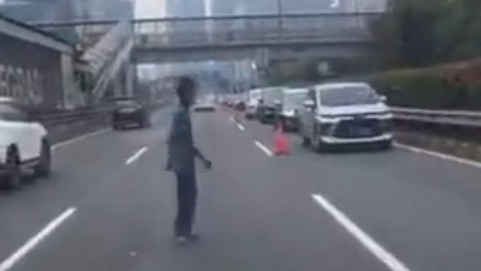 Tangkapan layar video viral