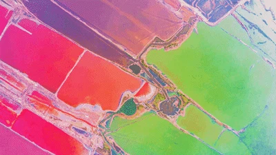 Warna-warni Laut Mati China, Benar-benar Mempesona