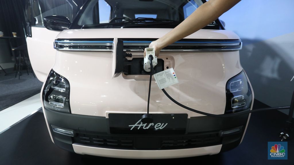 Wuling air Ev (CNBC Indonesia/Andrean Kristianto)