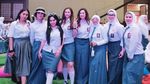 Aura Kasih Berseragam SMA, Netizen Ajak Belajar Kelompok