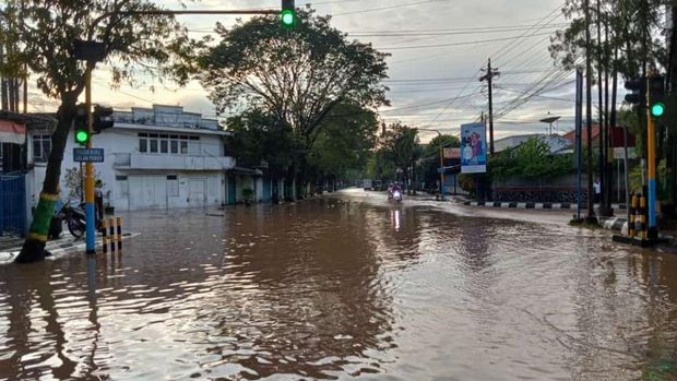 Banjir di Kalidoro Pati, 14 Juli 2022