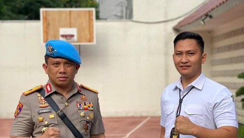 Kadiv Propam Irjen Ferdy Sambo dan Brigadir Yoshua semasa hidup (foto: istimewa)