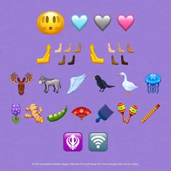 Daftar emoji baru tahun 2022