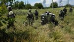 Detik-detik Robot Rusia Ledakkan Ranjau di Ukraina