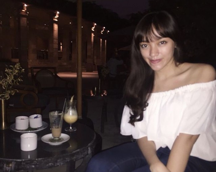 Galeri Amanda Zahra Momen Manis Keluarga Amanda Zahra dan Guiddo Ilyasa Saat Kulineran