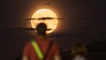 Indahnya Buck Moon, Bulan Purnama Paling Terang Tahun Ini