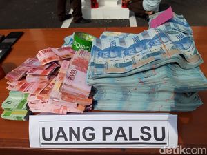 Uang Palsu Senilai Setengah Miliar Dimusnahkan di Boyolali