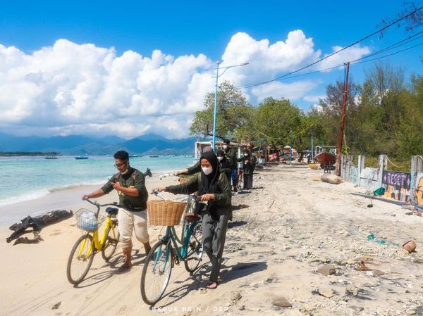 10 Potret Keseruan Pekan Riset BRIN di Gili NTB