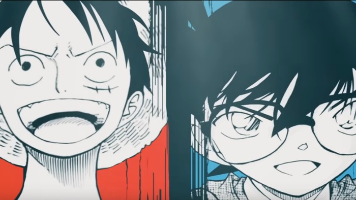 Manga One Piece dan Detective Conan