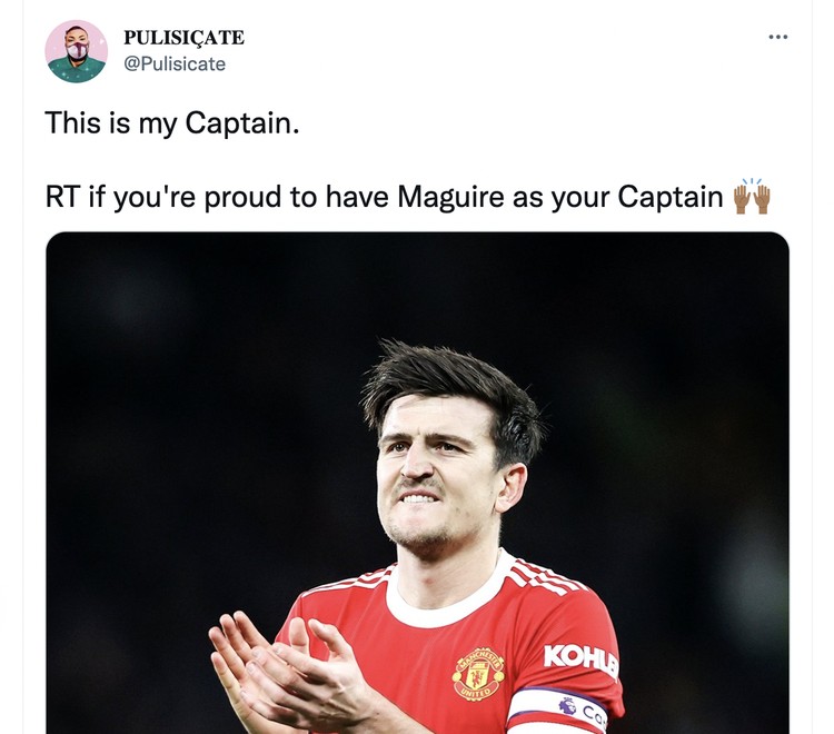 Meme Harry Maguire kapten Meme Harry Maguire kapten