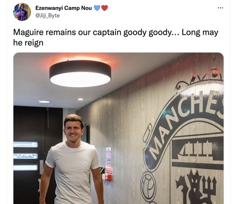 Meme Harry Maguire kapten