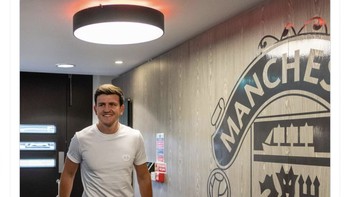 Maguire tetap kapten kita, semoga awet, tulis netizen ini yang entah mendukung atau meledek. Foto: Twitter