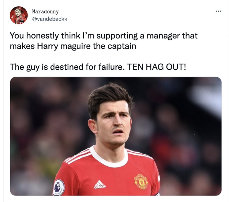 Meme Harry Maguire kapten