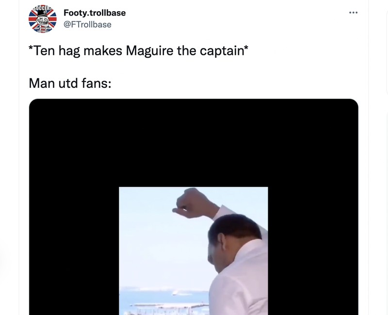 Meme Harry Maguire kapten