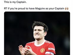 Meme Kocak Harry Maguire Jadi Kapten MU Lagi