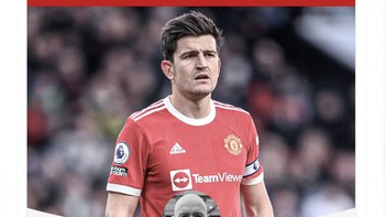 Harry Maguire adalah kapten. Dia kapten yang sudah mantap dan mencapai banyak kesuksesan, kata Ten Hag. Netizen ini tidak setuju di mana dia menulis Harry Maguire adalah kapten terburuk Manchester United. Foto: Twitter
