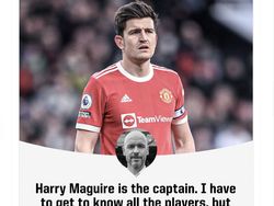 Meme Kocak Harry Maguire Jadi Kapten MU Lagi