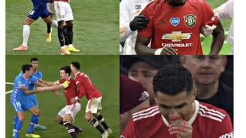 Apakah tingkah konyol Maguire sebagai kapten akan terulang lagi musim depan? Foto: Twitter