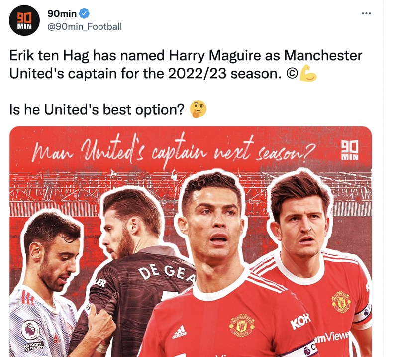 Meme Harry Maguire kapten