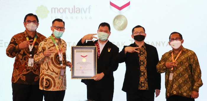 Morula Indonesia Pecahkan Rekor MURI Edukasi Fertilitas Terbanyak