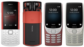 Selain Nokia 8210 reborn, dihidupkan lagi ponsel jadul lain yaitu Nokia 5710. Foto: HMD Global