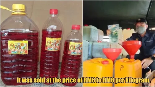 Oplosan! Di Malaysia Beredar Minyak Goreng Campur Minyak Doa