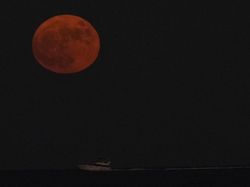 Potret Bulan Purnama Rusa di Yunani-Italia yang Manjakan Mata