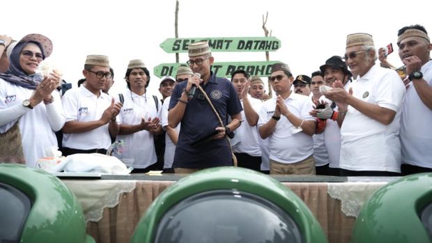 Sandiaga Uno di Gorontalo