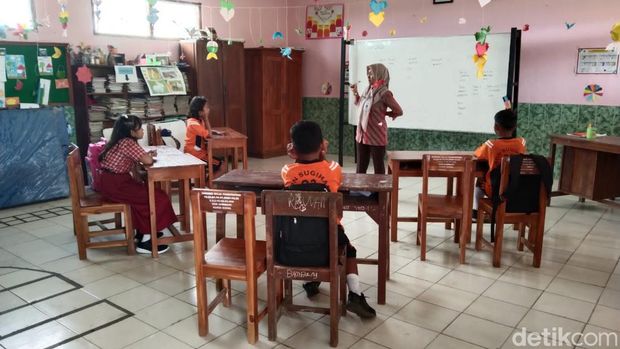 SD Negeri Sugihan 3, Kabupaten Semarang, Kamis (14/7/2022).