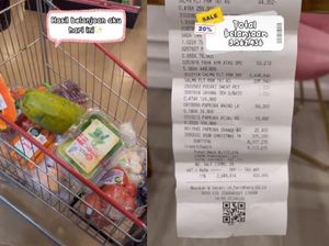 Tasyi Athasyia Belanja Makanan untuk 2 Minggu Habis Rp 9,5 Juta