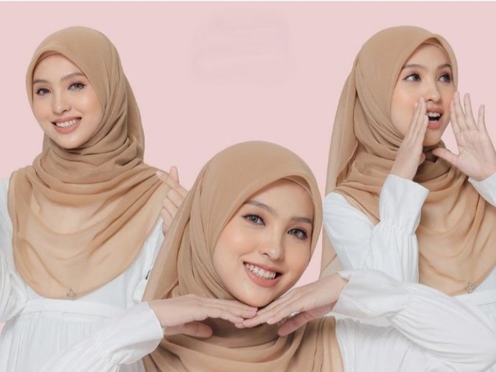 Tutorial hijab pashmina ala Malaysia Style.