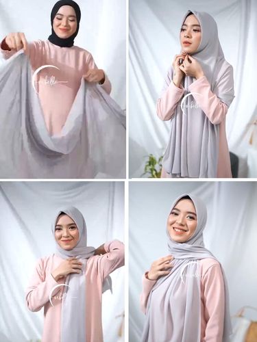 Tutorial hijab pashmina Malaysia style dari Orbelle.