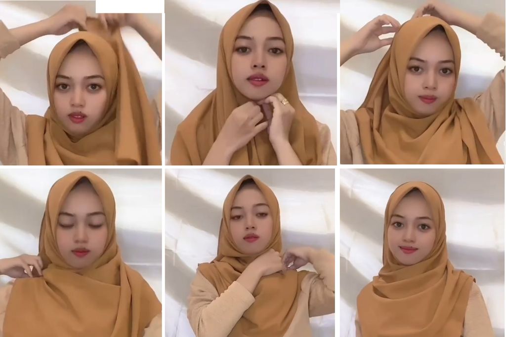 Tutorial hijab pashmina Malaysia style dari @vhyoratta.id