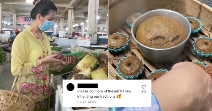 Wanita Malaysia Ini Disangka Orang Indonesia Gegara Berkebaya Sambil Masak