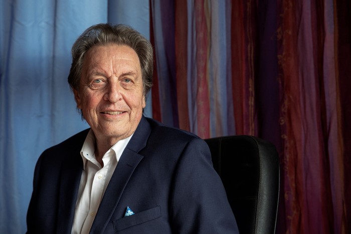 Errol Musk, the father of tech billionaire Elon Musk who spent his early life in apartheid-era South Africa, poses for a portrait at his house Langebaan, South Africa on May 26, 2022. (Photo by GIANLUIGI GUERCIA / AFP) (Photo by GIANLUIGI GUERCIA/AFP via Getty Images)