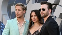 Ketiganya tampil elegan dengan gaya yang memukau mata. (Foto: Getty Images for Netflix/Michael Kovac)