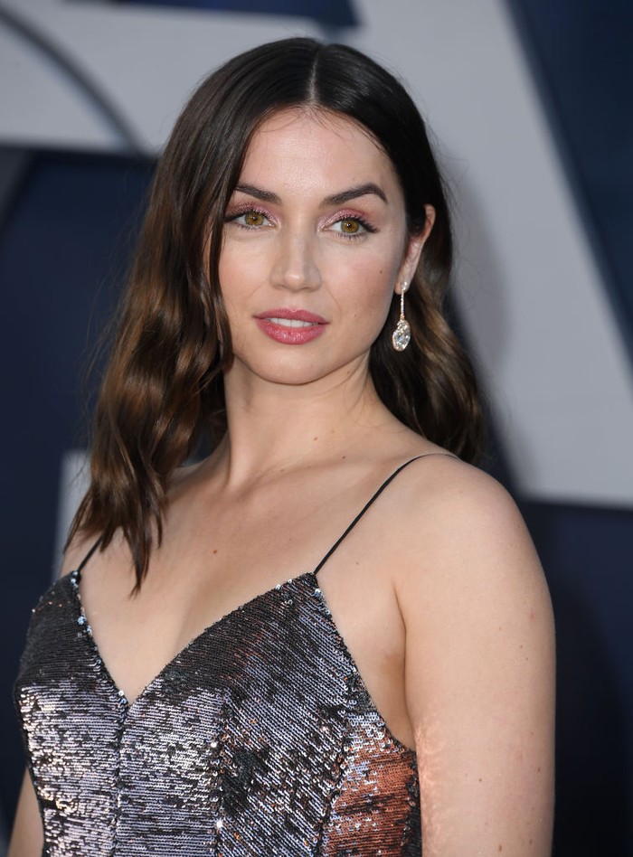 HOLLYWOOD, CALIFORNIA - JULY 13: Ana de Armas arrives at the World Premiere Of Netflix's 