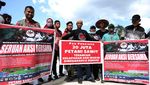 Petani Sawit Demo Tuntut Pajak Ekspor Diturunkan