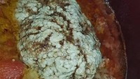 Niatnya ingin membuat saus pasta, tapi netizen yang satu ini justru berhasil menciptakan makanan dengan tampilan menyeramkan, yang menyerupai bagian otak tengah di masak. Foto: Facebook Rate My Plate