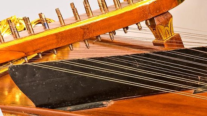 Alat musik siter yang dipetik